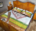 Ohaprints-Quilt-Bed-Set-Pillowcase-I-Love-You-To-The-Centerfield-Fence-And-Back-Custom-Personalized-Name-Number-Blanket-Bedspread-Bedding-3305-Queen (80'' x 90'')