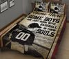 Ohaprints-Quilt-Bed-Set-Pillowcase-Baseball-In-Their-Souls-Catcher-Sports-Gift-Custom-Personalized-Name-Number-Blanket-Bedspread-Bedding-153-King (90&#39;&#39; x 100&#39;&#39;)