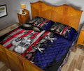 Ohaprints-Quilt-Bed-Set-Pillowcase-Soldier-Backpack-Veteran-Boots-Hat-Army-Military-Custom-Personalized-Name-Blanket-Bedspread-Bedding-2858-King (90'' x 100'')