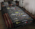 Ohaprints-Quilt-Bed-Set-Pillowcase-Fishing-Lure-American-Flag-Fisherman-Gift-Custom-Personalized-Name-Blanket-Bedspread-Bedding-1664-Throw (55'' x 60'')