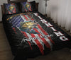 Ohaprints-Quilt-Bed-Set-Pillowcase-Fishing-Fisherman-Big-Bass-Fish-American-Flag-Pattern-Custom-Personalized-Name-Blanket-Bedspread-Bedding-3299-Throw (55&#39;&#39; x 60&#39;&#39;)