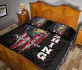 Ohaprints-Quilt-Bed-Set-Pillowcase-Fishing-Fisherman-Big-Bass-Fish-American-Flag-Pattern-Custom-Personalized-Name-Blanket-Bedspread-Bedding-3299-King (90'' x 100'')