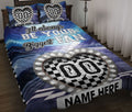 Ohaprints-Quilt-Bed-Set-Pillowcase-Racing-Heart-I'Ll-Always-Be-You-Biggest-Fan-Custom-Personalized-Name-Number-Blanket-Bedspread-Bedding-1682-Throw (55'' x 60'')