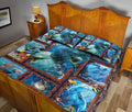 Ohaprints-Quilt-Bed-Set-Pillowcase-Dolphin-Ocean-Patchwork-Pattern-Animal-Lover-Unique-Gift-Blanket-Bedspread-Bedding-1838-Queen (80'' x 90'')