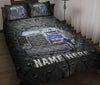 Ohaprints-Quilt-Bed-Set-Pillowcase-Blue-Truck-Crack-Pattern-Trucker-Gift-Custom-Personalized-Name-Blanket-Bedspread-Bedding-3040-Throw (55&#39;&#39; x 60&#39;&#39;)