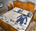 Ohaprints-Quilt-Bed-Set-Pillowcase-Football-Life-Lessons-Gift-For-Sport-Lover-Beige-Custom-Personalized-Name-Blanket-Bedspread-Bedding-515-King (90'' x 100'')