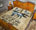 Ohaprints-Quilt-Bed-Set-Pillowcase-Wolf-Into-The-Forest-I-Go-Vintage-Beige-Find-My-Soul-Custom-Personalized-Name-Blanket-Bedspread-Bedding-2277-King (90'' x 100'')