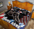 Ohaprints-Quilt-Bed-Set-Pillowcase-Wrestling-American-Flag-Pattern-Sport-Gift-Custom-Personalized-Name-Number-Blanket-Bedspread-Bedding-2988-Queen (80'' x 90'')