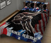 Ohaprints-Quilt-Bed-Set-Pillowcase-Wrestling-American-Flag-Pattern-Sport-Gift-Custom-Personalized-Name-Number-Blanket-Bedspread-Bedding-2988-King (90&#39;&#39; x 100&#39;&#39;)