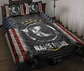 Ohaprints-Quilt-Bed-Set-Pillowcase-Fishing-Fisherman-Big-Bass-Fish-American-Flag-Pattern-Custom-Personalized-Name-Blanket-Bedspread-Bedding-2402-Throw (55'' x 60'')