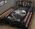 Ohaprints-Quilt-Bed-Set-Pillowcase-Jesus-God-Faith-Over-Fear-American-Flag-Pattern-Custom-Personalized-Name-Blanket-Bedspread-Bedding-1288-King (90'' x 100'')