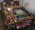 Ohaprints-Quilt-Bed-Set-Pillowcase-Firefighter-Thin-Red-Line-Patchwork-Pattern-Custom-Personalized-Name-Number-Blanket-Bedspread-Bedding-2959-Throw (55'' x 60'')