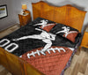 Ohaprints-Quilt-Bed-Set-Pillowcase-American-Football-Black-Camo-Pattern-Gift-Custom-Personalized-Name-Number-Blanket-Bedspread-Bedding-2977-Queen (80&#39;&#39; x 90&#39;&#39;)