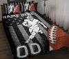 Ohaprints-Quilt-Bed-Set-Pillowcase-Football-Ball-American-Flag-Pattern-Gift-Custom-Personalized-Name-Number-Blanket-Bedspread-Bedding-3002-Throw (55&#39;&#39; x 60&#39;&#39;)