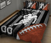 Ohaprints-Quilt-Bed-Set-Pillowcase-Football-Ball-American-Flag-Pattern-Gift-Custom-Personalized-Name-Number-Blanket-Bedspread-Bedding-3002-King (90&#39;&#39; x 100&#39;&#39;)