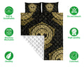 Ohaprints-Quilt-Bed-Set-Pillowcase-Celtic-Viking-Tree-Of-Life-Yggdrasil-Norse-Nordic-Mythology-Green-Blanket-Bedspread-Bedding-1309-Double (70'' x 80'')