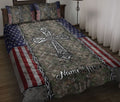 Ohaprints-Quilt-Bed-Set-Pillowcase-God-Jesus-Cross-Camo-Gift-For-Christ-Christian-Custom-Personalized-Name-Blanket-Bedspread-Bedding-2354-Throw (55'' x 60'')