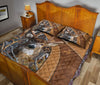 Ohaprints-Quilt-Bed-Set-Pillowcase-Deer-Hunting-Brown-Floral-Boho-Pattern-Gift-For-Deer-Hunting-Lover-Blanket-Bedspread-Bedding-2561-Queen (80&#39;&#39; x 90&#39;&#39;)