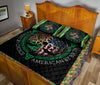 Ohaprints-Quilt-Bed-Set-Pillowcase-Irish-By-Blood-American-By-Birth-Patriot-By-Choice-Celtic-Knot-Tree-Green-Blanket-Bedspread-Bedding-302-Queen (80&#39;&#39; x 90&#39;&#39;)