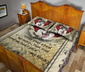 Ohaprints-Quilt-Bed-Set-Pillowcase-Husky-Sibir-Dog-They-Steal-My-Heart-Floral-Beige-Gift-For-Dog-Puppy-Pet-Lover-Blanket-Bedspread-Bedding-1476-Queen (80'' x 90'')