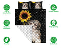 Ohaprints-Quilt-Bed-Set-Pillowcase-Havanese-Sunflower-You-Are-My-Sunshine-Floral-Unique-Gift-For-Dog-Lover-Blanket-Bedspread-Bedding-897-Double (70'' x 80'')