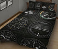 Ohaprints-Quilt-Bed-Set-Pillowcase-Pilot-Six-Flight-Instruments-Black-Pattern-Blanket-Bedspread-Bedding-898-King (90'' x 100'')