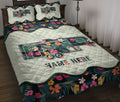 Ohaprints-Quilt-Bed-Set-Pillowcase-Camper-Travel-Trailer-Flower-Camping-Lover-Gifts-Custom-Personalized-Name-Blanket-Bedspread-Bedding-2290-Throw (55'' x 60'')