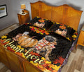 Ohaprints-Quilt-Bed-Set-Pillowcase-Pug-Dog-Pumpkin-Welcome-Autumn-Happy-Fall-Y'All-Custom-Personalized-Name-Blanket-Bedspread-Bedding-2293-King (90'' x 100'')