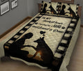 Ohaprints-Quilt-Bed-Set-Pillowcase-German-Shepherd-Dog-In-My-Darkest-Hour-I-Reached-For-A-Hand-And-Found-A-Paw-Blanket-Bedspread-Bedding-723-King (90'' x 100'')