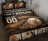 Ohaprints-Quilt-Bed-Set-Pillowcase-Baseball-I-Am-A-Pitcher-Sports-Lover-Brown-Custom-Personalized-Name-Number-Blanket-Bedspread-Bedding-2573-Throw (55&#39;&#39; x 60&#39;&#39;)