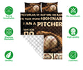 Ohaprints-Quilt-Bed-Set-Pillowcase-Baseball-I-Am-A-Pitcher-Sports-Lover-Brown-Custom-Personalized-Name-Number-Blanket-Bedspread-Bedding-2573-Double (70'' x 80'')