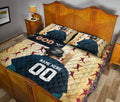 Ohaprints-Quilt-Bed-Set-Pillowcase-Baseball-Your-Talent-Is-God'S-Gift-To-You-Custom-Personalized-Name-Number-Blanket-Bedspread-Bedding-1982-Queen (80'' x 90'')