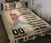 Ohaprints-Quilt-Bed-Set-Pillowcase-I-Am-Strong-I-Am-A-Softball-Player-Beige-Custom-Personalized-Name-Number-Blanket-Bedspread-Bedding-227-Throw (55&#39;&#39; x 60&#39;&#39;)