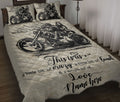 Ohaprints-Quilt-Bed-Set-Pillowcase-Motorcycle-Biker-This-Is-Us-For-Couple-Husband-&-Wife-Custom-Personalized-Name-Blanket-Bedspread-Bedding-1712-Throw (55'' x 60'')