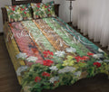 Ohaprints-Quilt-Bed-Set-Pillowcase-I-Think-To-Myself-What-Wonderful-World-Garden-Flower-Floral-Pattern-Blanket-Bedspread-Bedding-1992-Throw (55'' x 60'')