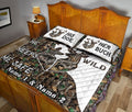 Ohaprints-Quilt-Bed-Set-Pillowcase-Deer-Couple-Camo-He-Keeps-Me-Safe-She-Keeps-Me-Wild-Custom-Personalized-Name-Blanket-Bedspread-Bedding-100-Queen (80'' x 90'')