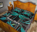 Ohaprints-Quilt-Bed-Set-Pillowcase-Turquoise-Dragonfly-Animal-Frame-Patchwork-Floral-Custom-Personalized-Name-Blanket-Bedspread-Bedding-2588-Queen (80'' x 90'')