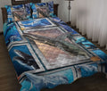 Ohaprints-Quilt-Bed-Set-Pillowcase-Huge-Whale-Frame-Patchwork-Floral-Pattern-Unique-Gift-For-Ocean-Animal-Lover-Blanket-Bedspread-Bedding-829-Throw (55'' x 60'')