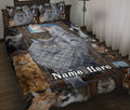 Ohaprints-Quilt-Bed-Set-Pillowcase-Maine-Coon-Cat-Kitten-Frame-Patchwork-Floral-Pattern-Custom-Personalized-Name-Blanket-Bedspread-Bedding-830-Throw (55'' x 60'')