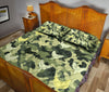 Ohaprints-Quilt-Bed-Set-Pillowcase-Chicken-Green-Camo-Camouflage-Pattern-Unique-Gift-For-Farm-Animal-Lover-Blanket-Bedspread-Bedding-2590-Queen (80&#39;&#39; x 90&#39;&#39;)