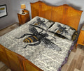 Ohaprints-Quilt-Bed-Set-Pillowcase-Bee-Vintage-Dictionary-Page-Unique-Gift-For-Honey-Bee-Animal-Lover-Blanket-Bedspread-Bedding-1666-Queen (80'' x 90'')