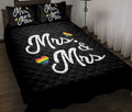 Ohaprints-Quilt-Bed-Set-Pillowcase-Lgbt-Pride-Love-Is-Love-Love-Wins-Mrs.-&-Mrs-Gift-For-Couple-Pride-Month-Blanket-Bedspread-Bedding-749-Throw (55'' x 60'')