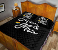 Ohaprints-Quilt-Bed-Set-Pillowcase-Lgbt-Pride-Love-Is-Love-Love-Wins-Mrs.-&-Mrs-Gift-For-Couple-Pride-Month-Blanket-Bedspread-Bedding-749-Queen (80'' x 90'')