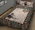 Ohaprints-Quilt-Bed-Set-Pillowcase-Horse-Couple-I-Choose-You-Anniversary-Gift-For-Couple-Custom-Personalized-Name-Blanket-Bedspread-Bedding-1502-King (90'' x 100'')