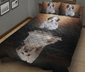 Ohaprints-Quilt-Bed-Set-Pillowcase-Lhasa-Apso-Dog-Unique-Gift-For-Dog-Puppy-Lover-Brown-Pattern-Blanket-Bedspread-Bedding-333-King (90'' x 100'')