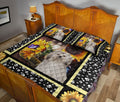 Ohaprints-Quilt-Bed-Set-Pillowcase-Lhasa-Apso-Sunflower-You-Are-My-Sunshine-Floral-Gift-For-Dog-Puppy-Lover-Blanket-Bedspread-Bedding-925-Queen (80'' x 90'')