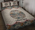 Ohaprints-Quilt-Bed-Set-Pillowcase-Softball-Baseball-Sports-Floral-Mandala-Pattern-Custom-Personalized-Name-Blanket-Bedspread-Bedding-2333-Throw (55'' x 60'')