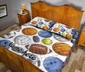 Ohaprints-Quilt-Bed-Set-Pillowcase-Multiple-Sports-Unique-Gift-For-Sport-Lover-Custom-Personalized-Name-Blanket-Bedspread-Bedding-1746-King (90'' x 100'')