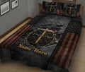 Ohaprints-Quilt-Bed-Set-Pillowcase-Jesus-Cross-Forgiven-American-Christ-Christian-Gift-Custom-Personalized-Name-Blanket-Bedspread-Bedding-1215-King (90'' x 100'')