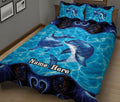 Ohaprints-Quilt-Bed-Set-Pillowcase-Love-Dolphin-Ocean-Animal-Lover-Unique-Gift-Custom-Personalized-Name-Blanket-Bedspread-Bedding-1287-King (90'' x 100'')